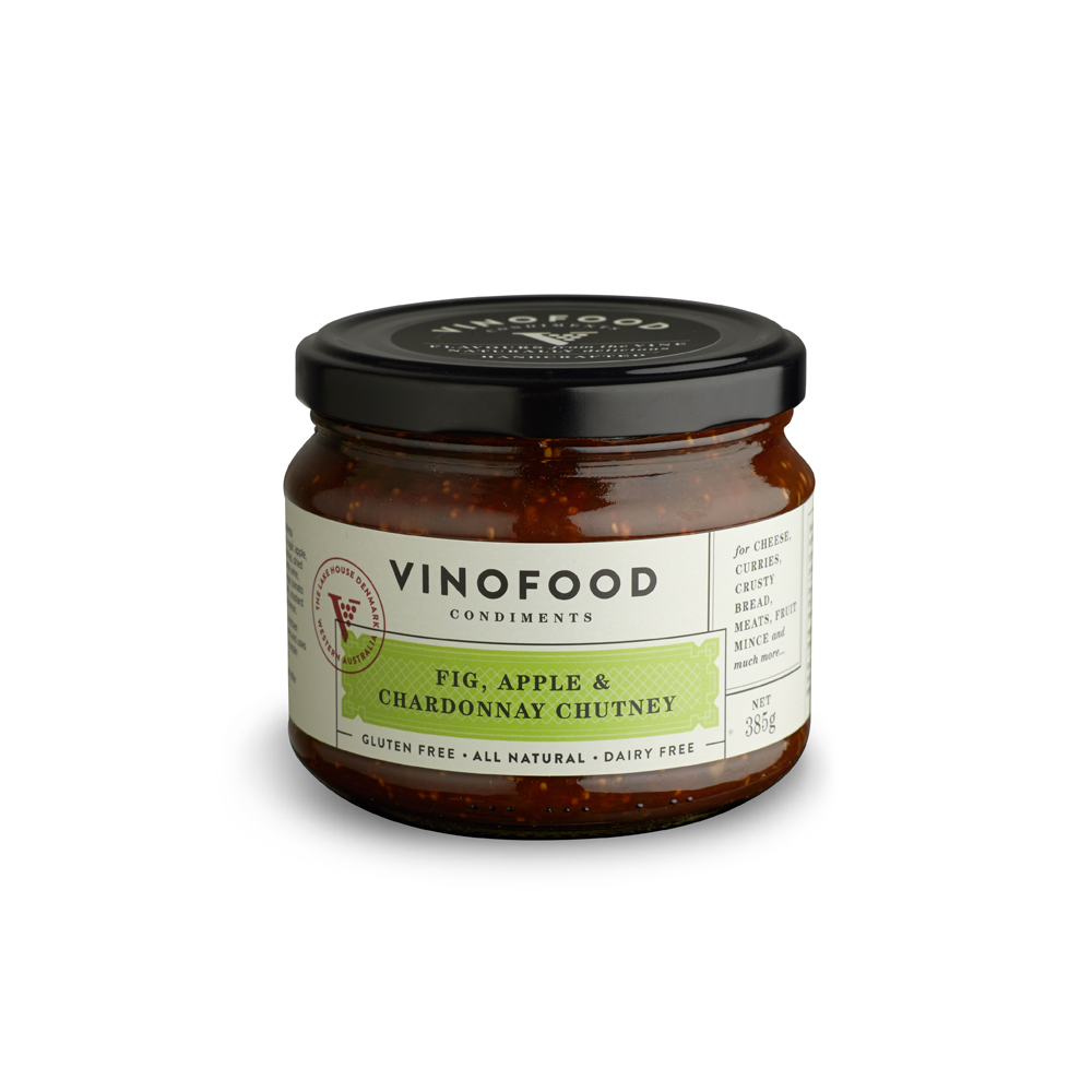 Fig, Apple & Chardonnay Chutney (385g)