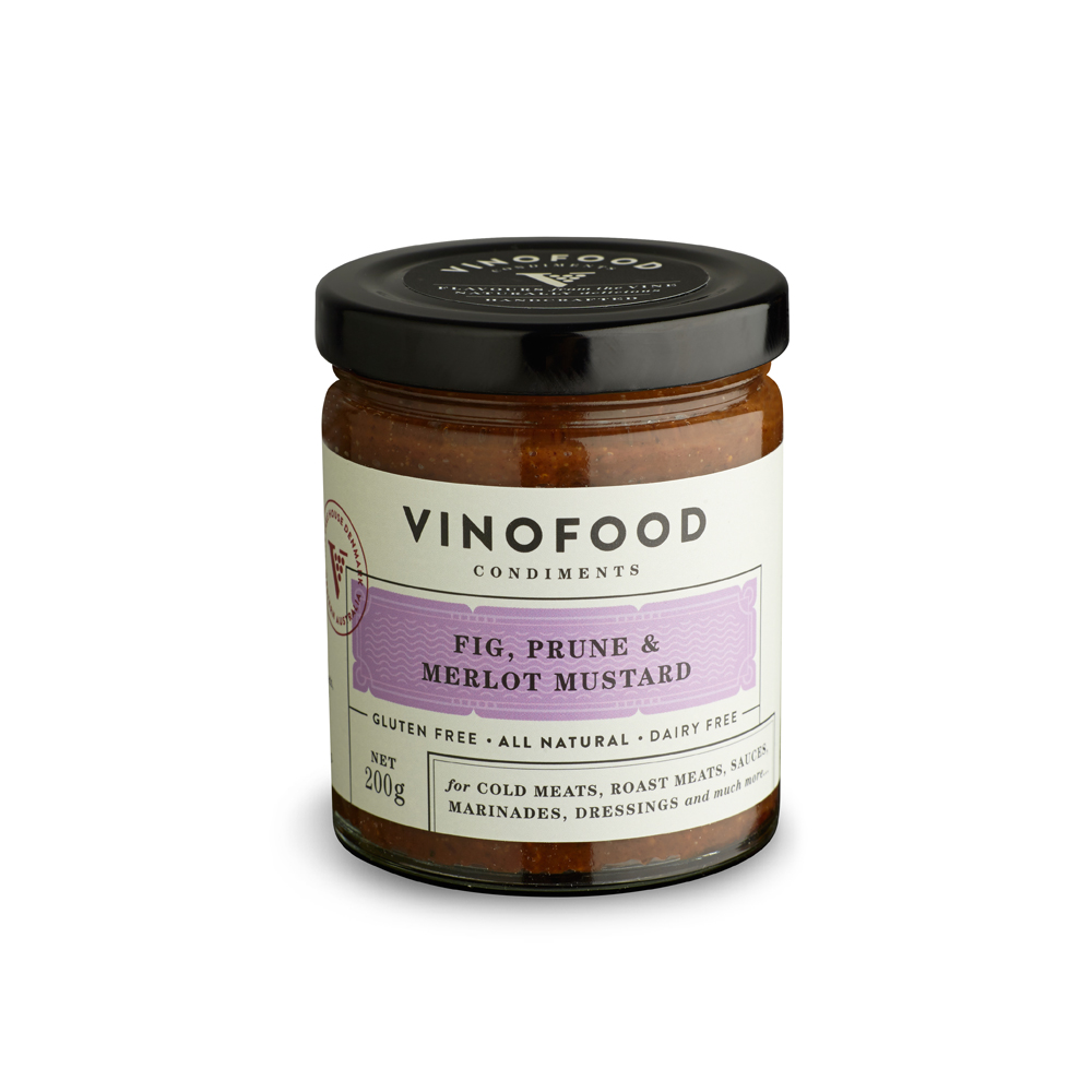 Fig, Prune & Merlot Mustard (200g)