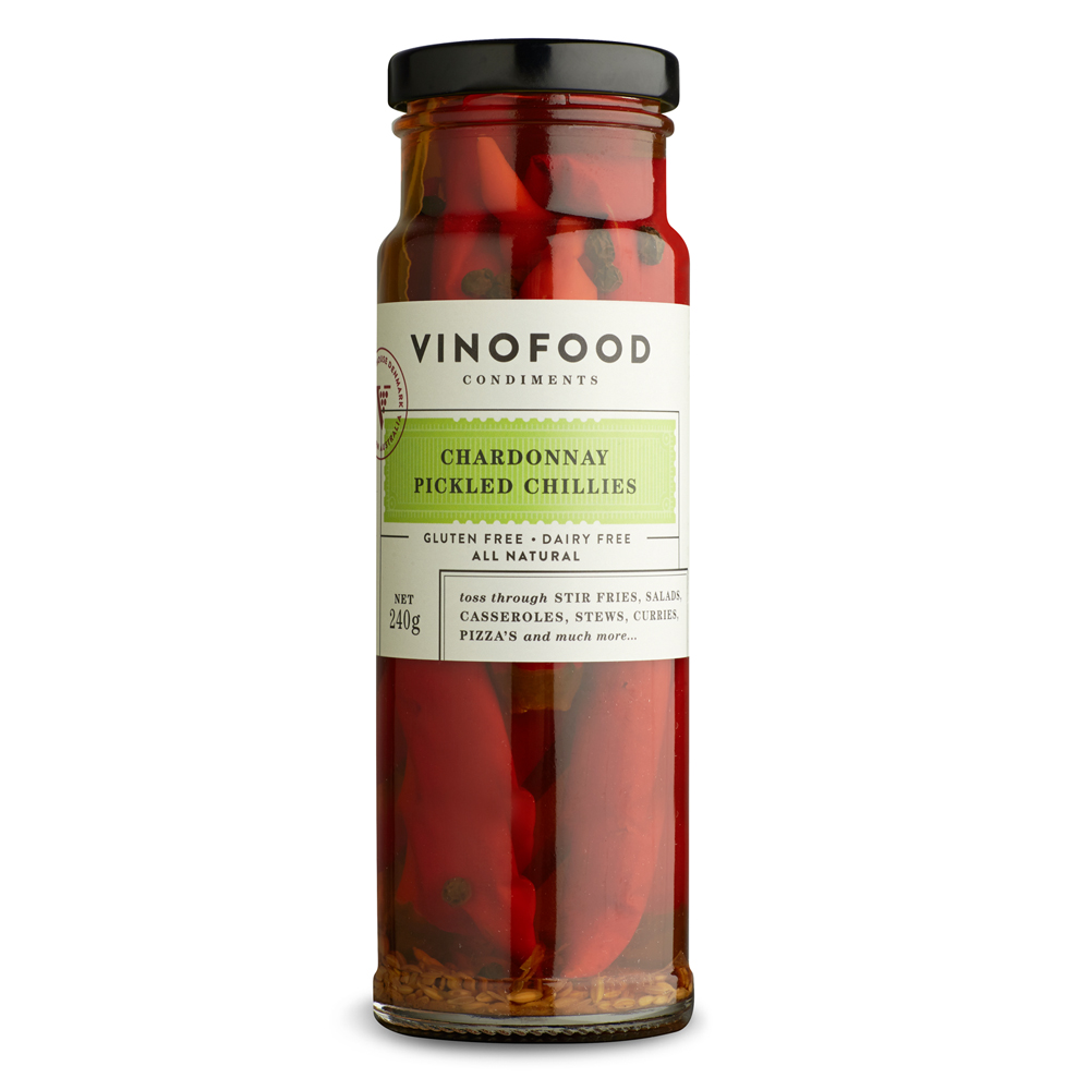 Chardonnay Pickled Chillies (240g)