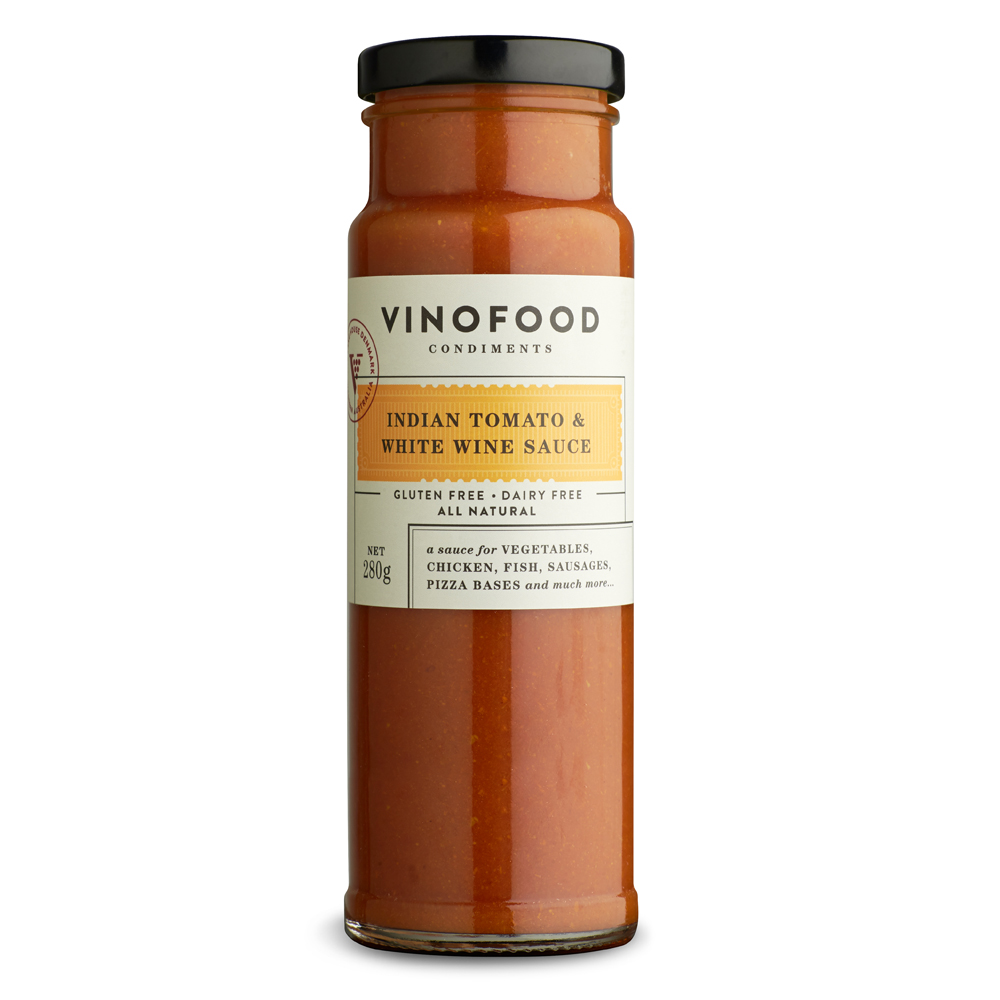 Indian Tomato &amp; White Wine Sauce (280g) - Lake House Denmark