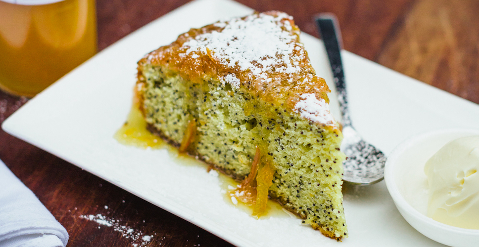 Orange & Poppy Seed Cake