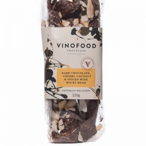 Vinofood Dark Chocolate, Cherry, Coconut & Spiced Wine Rocky Road