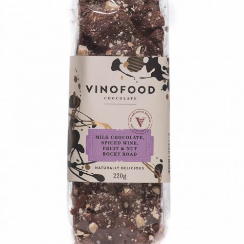 Vinofood Milk Chocolate, Spiced Wine, Fruit & Nut Rocky Road