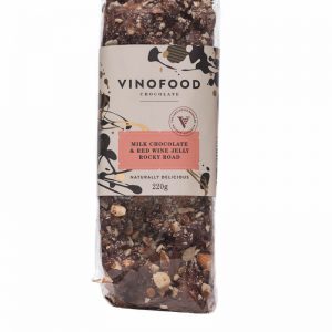 Vinofood Milk Chocolate & Red Wine Jelly Rocky Road