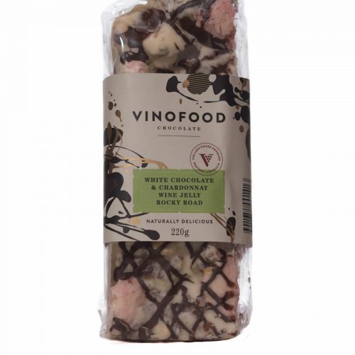 Vinofood White Chocolate and Chardonnay Wine Jelly Rocky Road