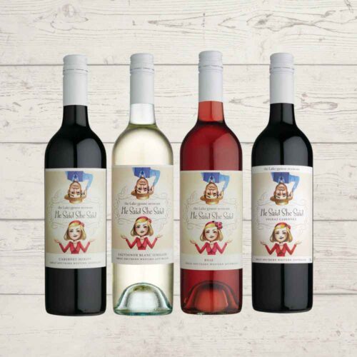 He Said She Said Fundraiser Wines